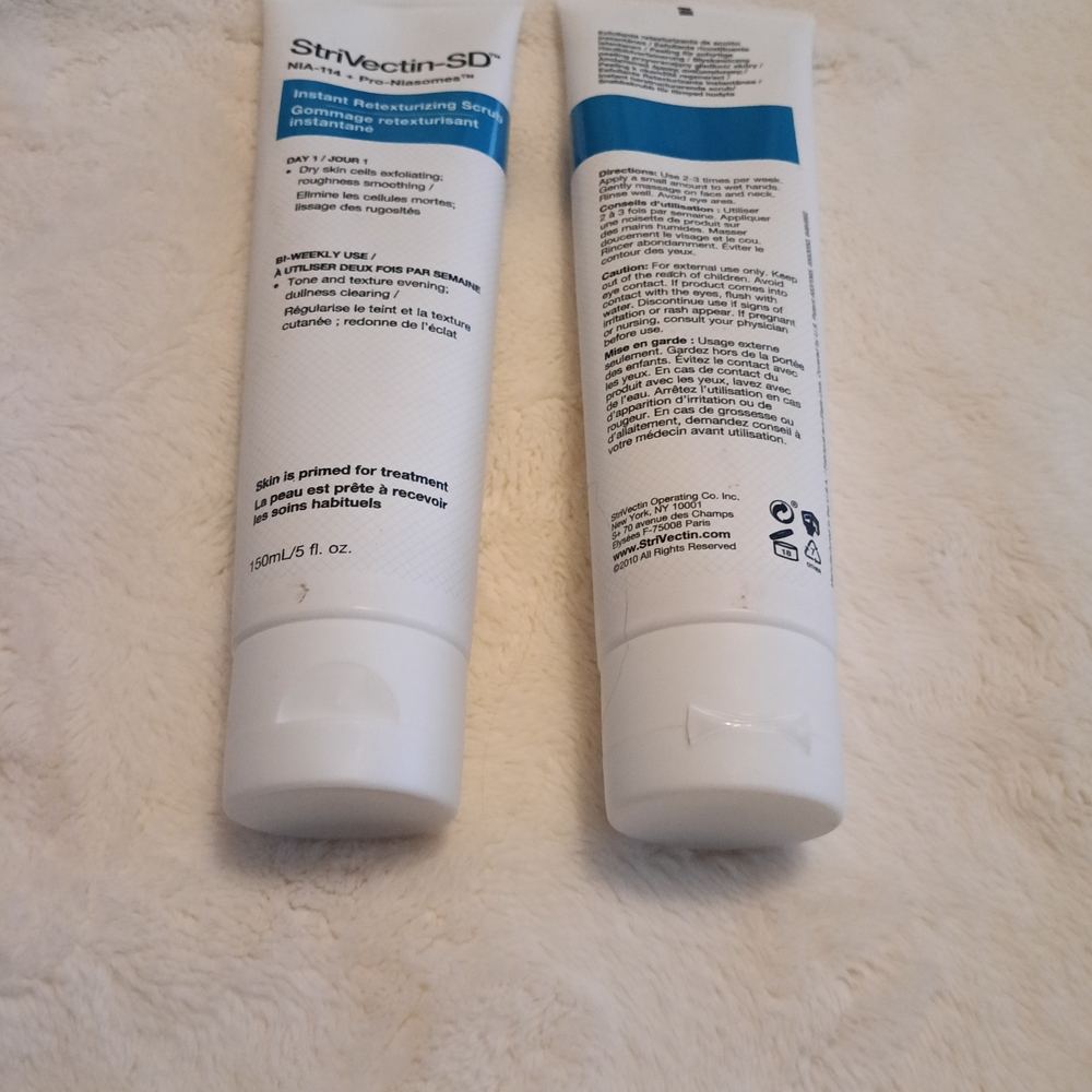 StriVectin-SD Multi-Action. Nia 114 + Pro Niasomes Instant Retexturizing Scrub